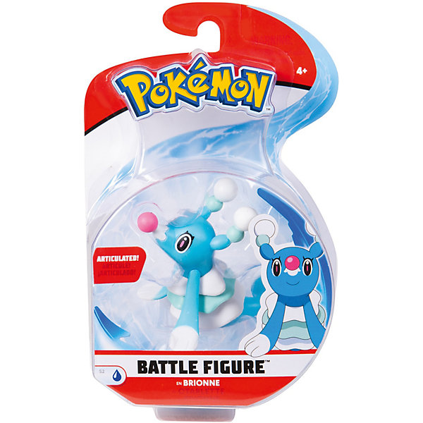 

Игровая фигурка Росмэн Pokemon Брион, 8 см, Разноцветный