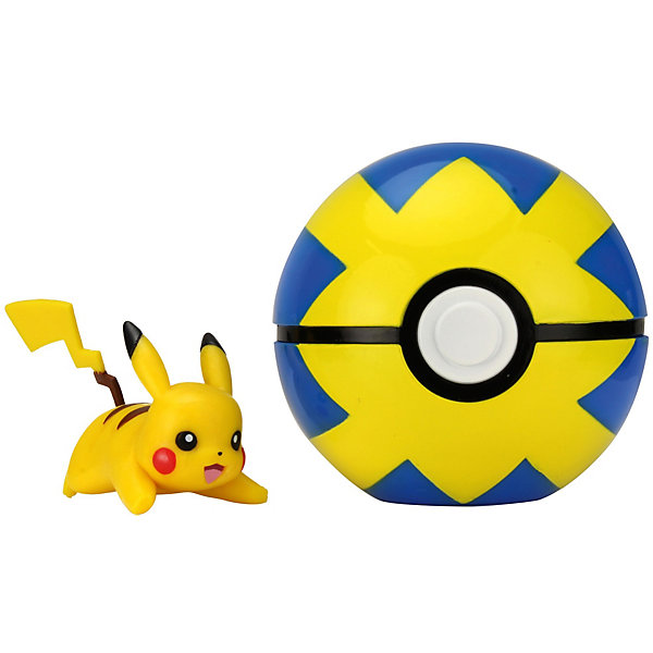 

Игровой набор Росмэн Pokemon Покебол и Пикачу, Разноцветный
