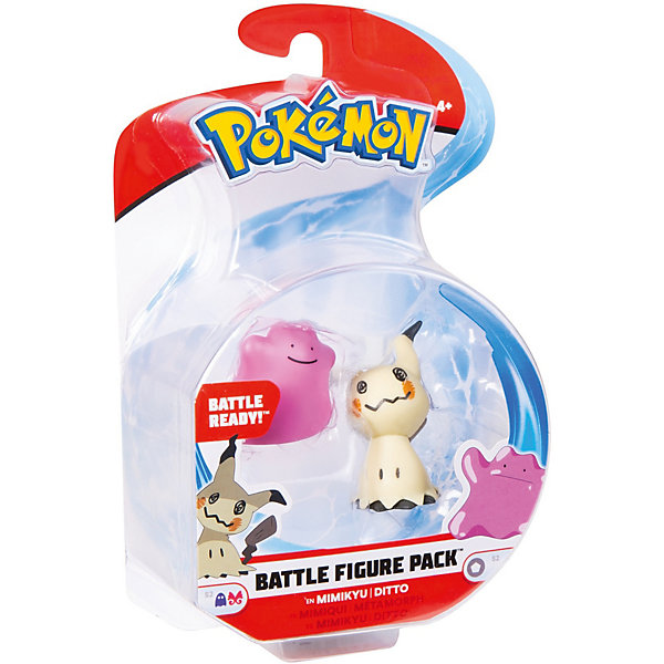 

Игровой набор Росмэн Pokemon Мимикью и Дитто, Разноцветный