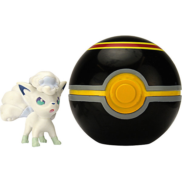 

Игровой набор Росмэн Pokemon Покебол и Алола Вульпикс, Разноцветный