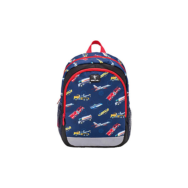 

Дошкольный рюкзак Belmil Kiddy Plus Cars, красно-синий, Синий/красный