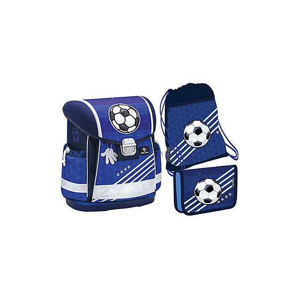 

Ранец Belmil Classy Soccer, с наполнением, синий, Ранец Belmil Classy Soccer, с наполнением,