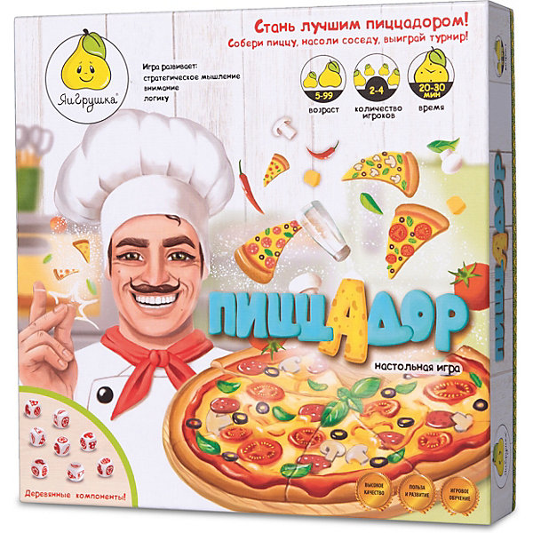 

Настольная игра ЯиГрушка "Пиццадор"