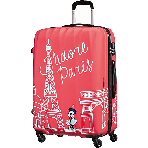 

Чемодан American Tourister Минни Париж, 88л, Разноцветный