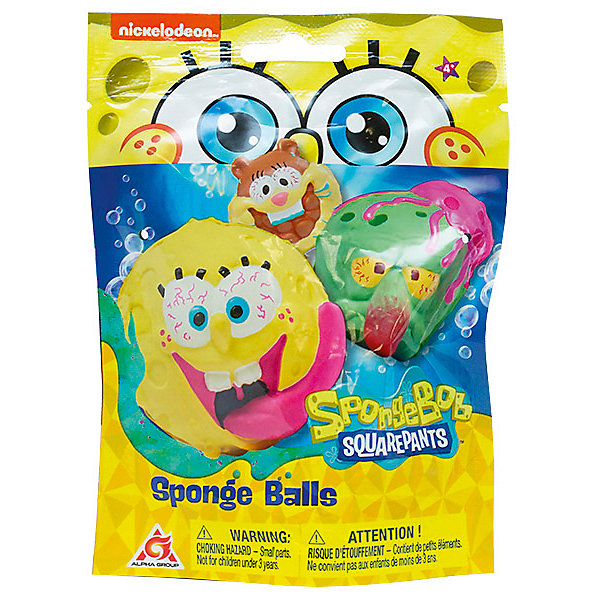 

Мяч-антистресс SpongeBob, 5 см