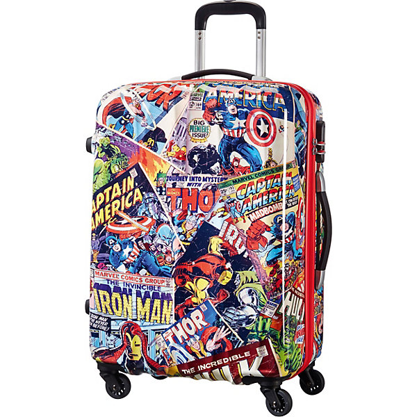 

Чемодан American Tourister Комиксы, 52 л, Разноцветный, Чемодан American Tourister Комиксы, 52 л