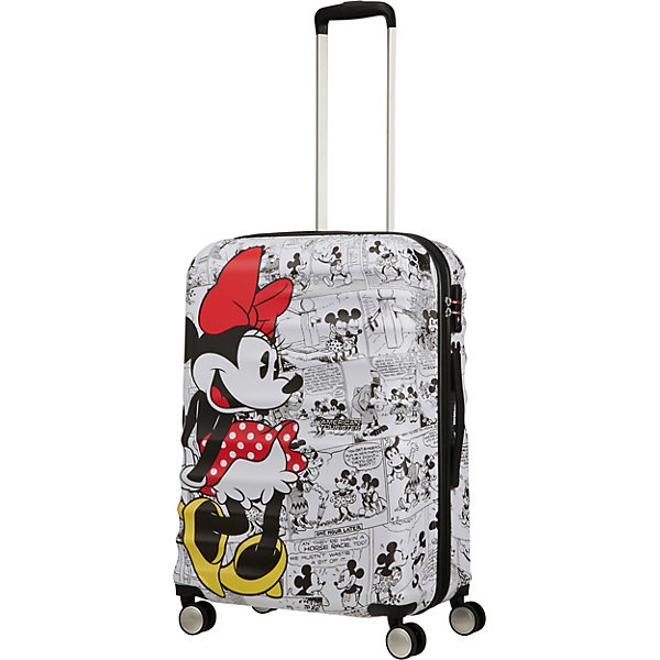 American Tourister Чемодан American Tourister Минни комиксы белые, высота 67 см