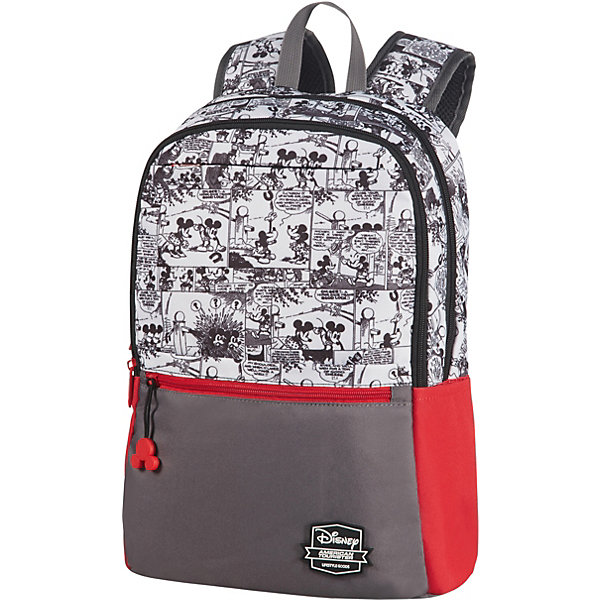 

Рюкзак American Tourister Микки комиксы, красный, Разноцветный, Рюкзак American Tourister Микки комиксы, красный