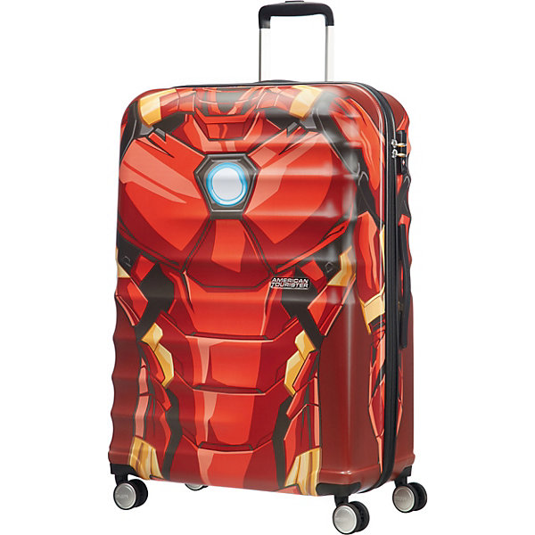 

Чемодан American Tourister Железный Человек, 96 л, Разноцветный