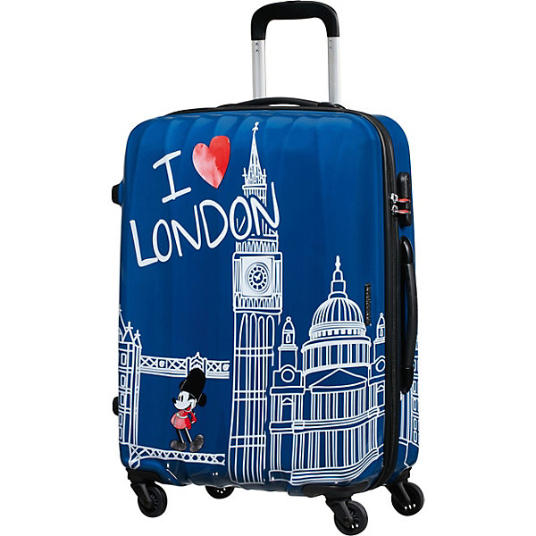 

Чемодан American Tourister Микки Лондон, 63л, Разноцветный
