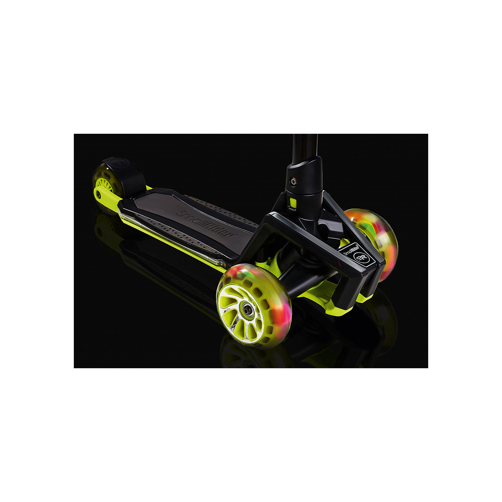 

Трехколесный самокат Small Rider Premium Pro 2 со светящимися колесами, лайм, Lime