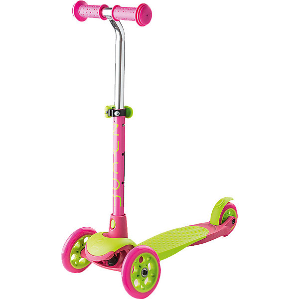 

Трехколесный самокат Zycom Zing Mini, зелено-розовый, Rosa/grün