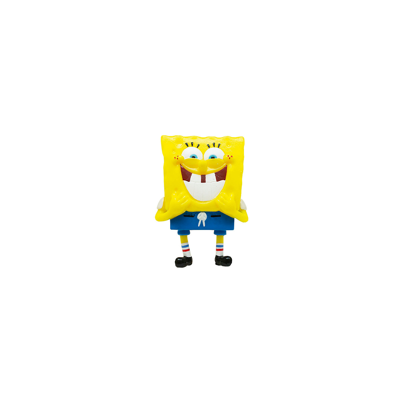 фото Игрушка-антистресс SpongeBob "Смеющийся Губка Боб", 9 см Alfa group