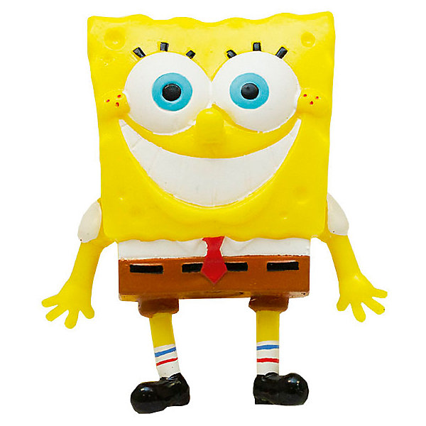 

Игрушка-антистресс SpongeBob "Улыбающийся Губка Боб", 9 см, Желтый
