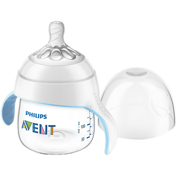 

Тренировочная бутылочка Philips Avent Natural с 4 мес, 150 мл, Голубой, Тренировочная бутылочка Philips Avent Natural с 4 мес, 150 мл