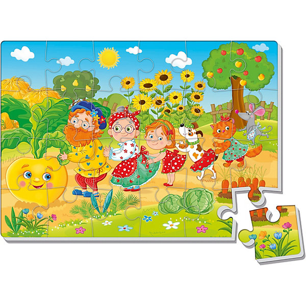 

Мягкие пазлы Vladi Toys "Репка", 12 элементов