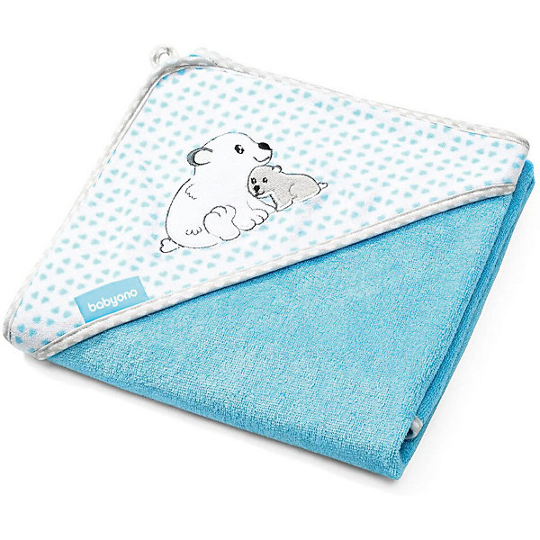 

Полотенце бамбуковое BabyOno 100х100 см, Голубой, Полотенце бамбуковое BabyOno 100х100 см
