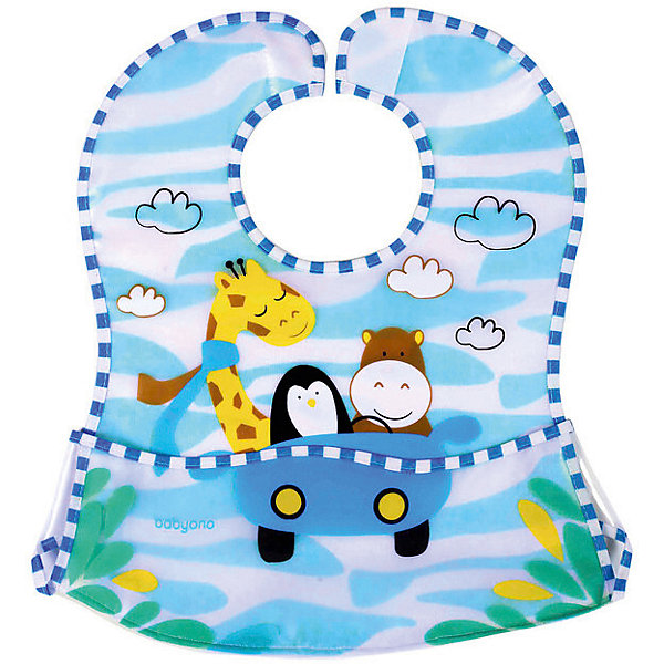 

Нагрудник BabyOno Nature Прогулка, Разноцветный