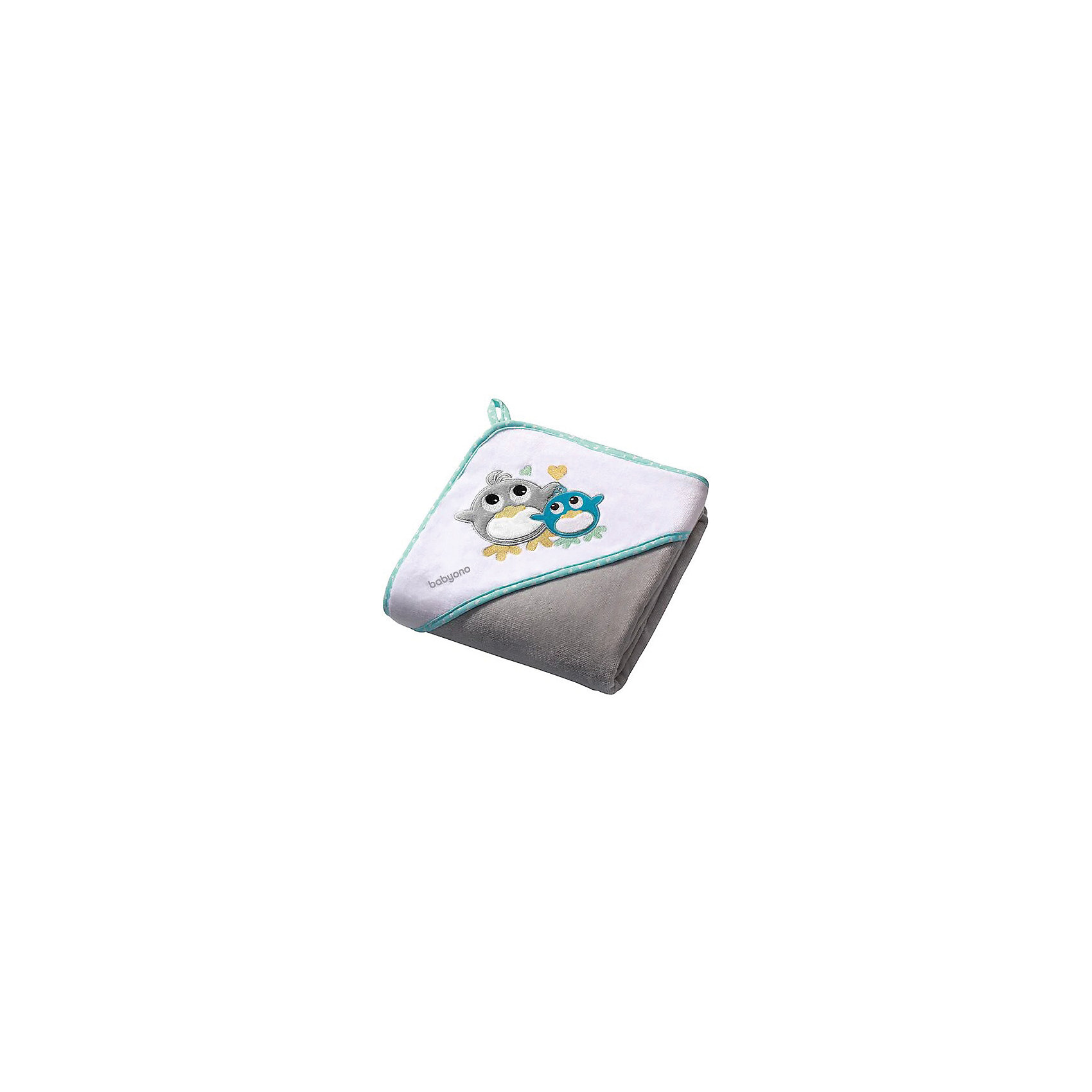 

Полотенце BabyOno 100х100 см, Серый