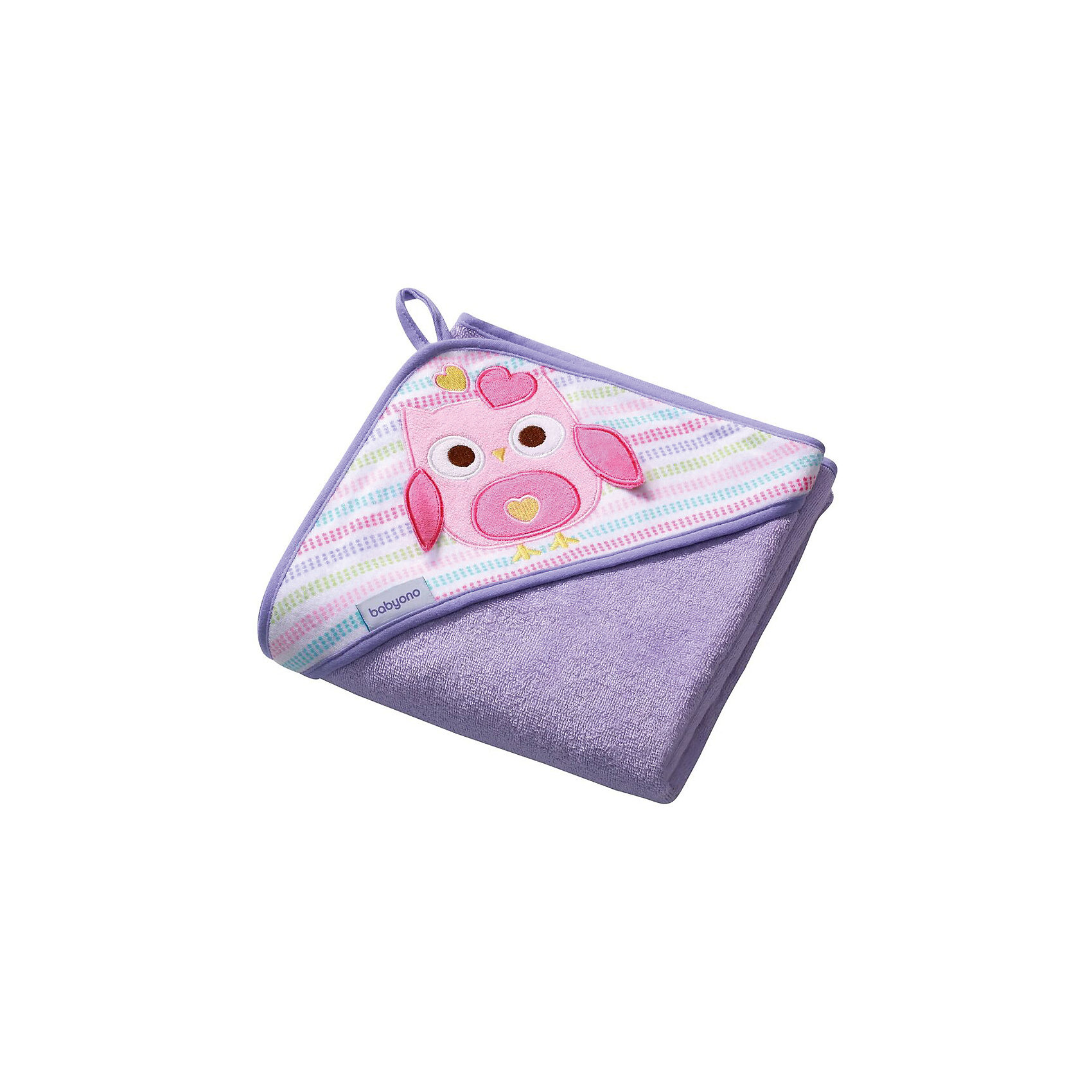 

Полотенце BabyOno Soft 100х100 см, Фиолетовый