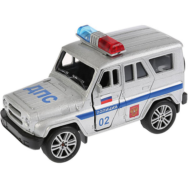 

Машинка Технопарк Uaz Hunter Полиция, 11,5 см