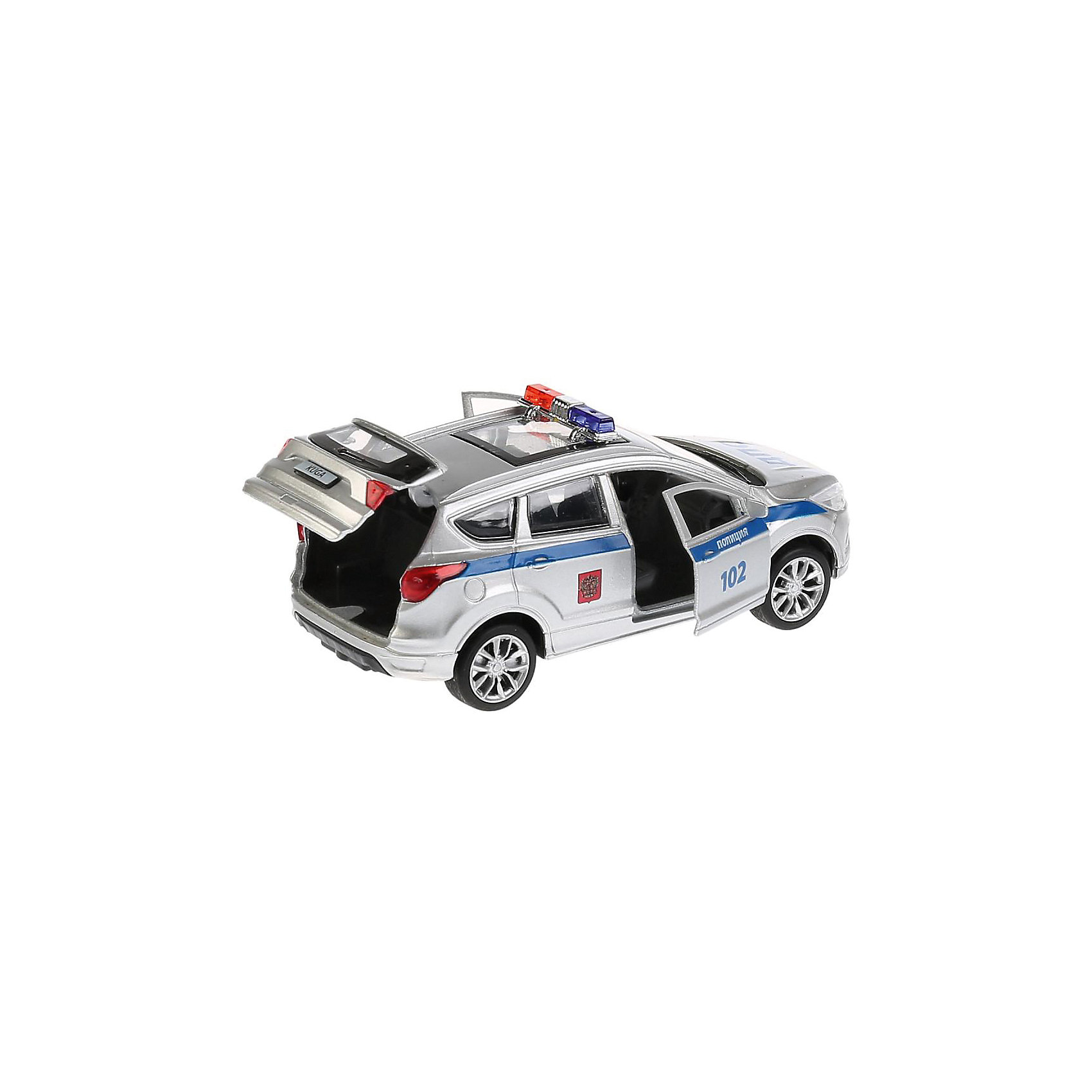 Машинка Технопарк Ford Kuga Полиция, 12 см 11503367
