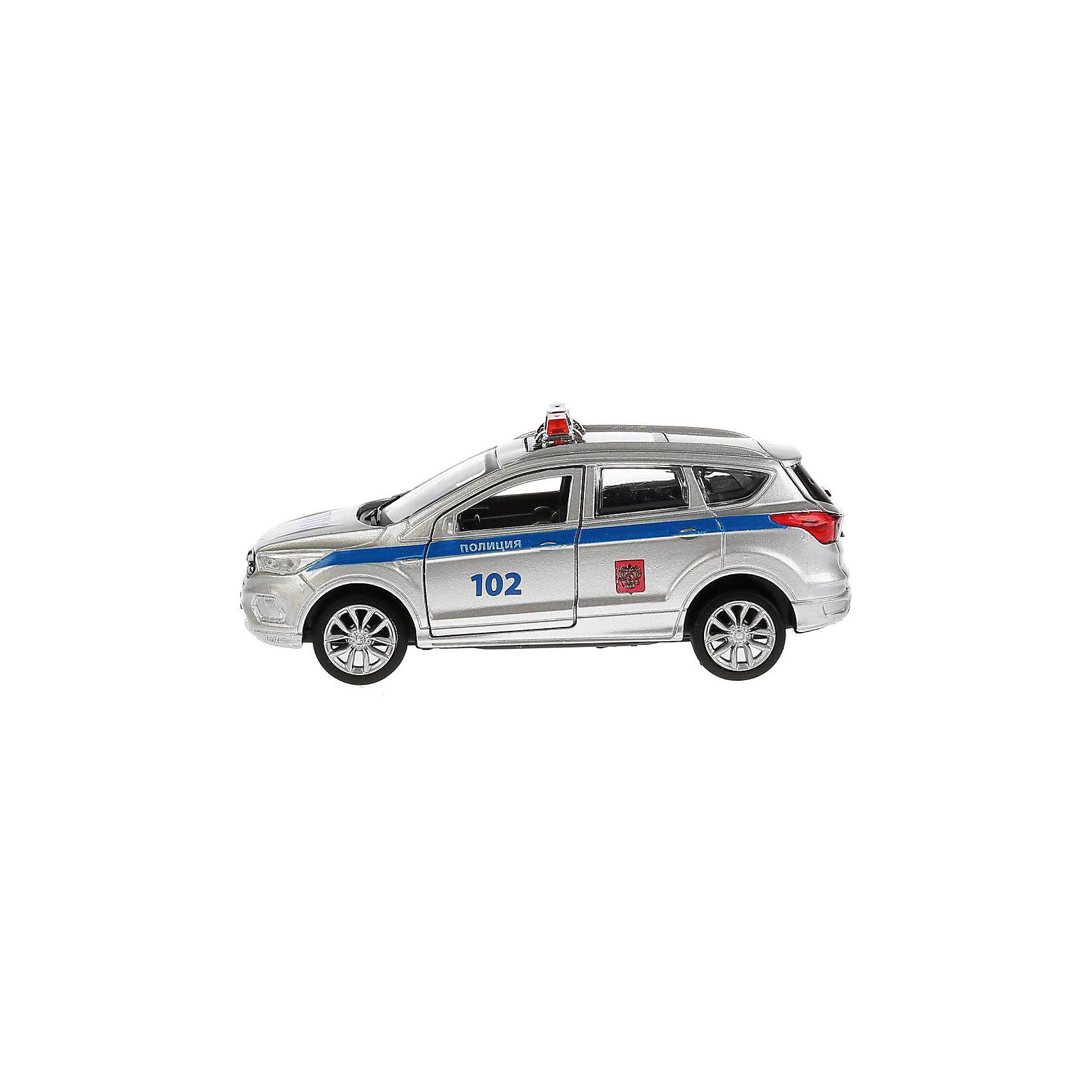 Машинка Технопарк Ford Kuga Полиция, 12 см 11503367