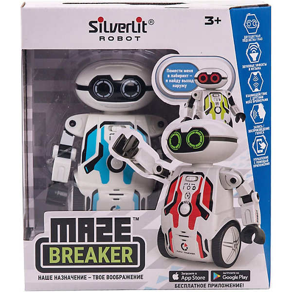 

Робот Silverlit Мэйз «Брейкер», синий, Робот Silverlit Мэйз «Брейкер»,