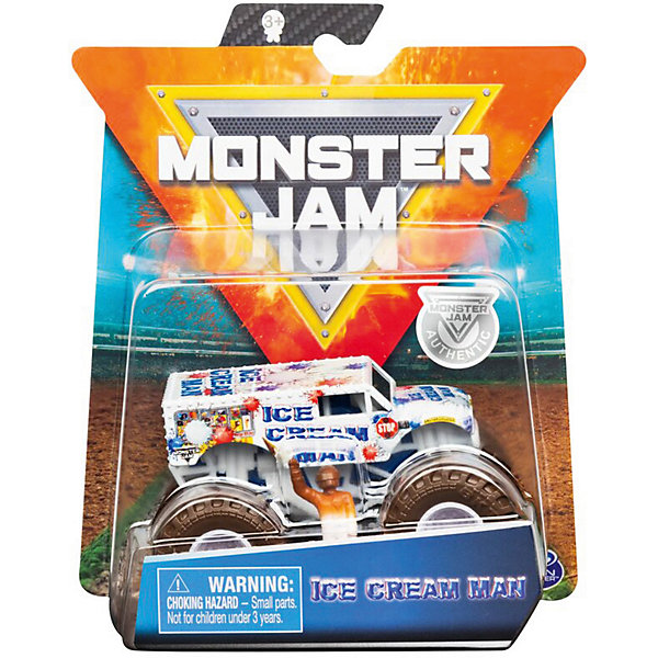 фото Мини-машинка Spin Master Monster Jam, оранжевая