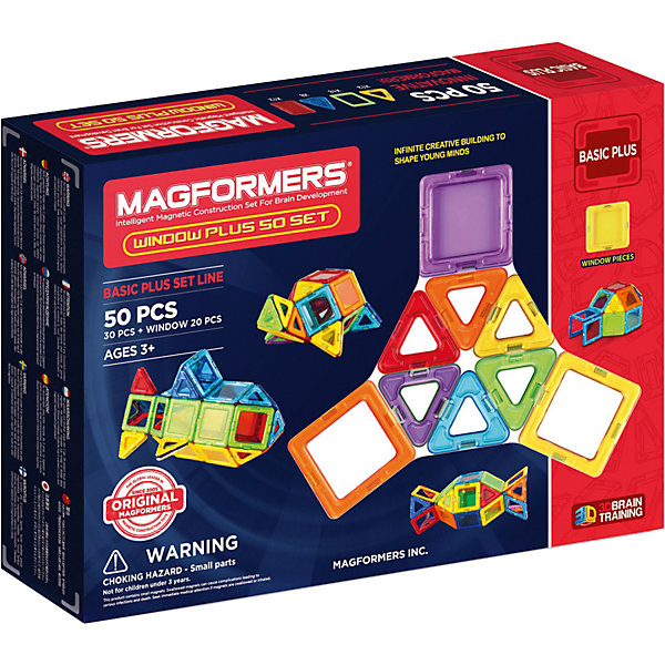 фото Магнитный конструктор Magformers Window Plus 50 Set