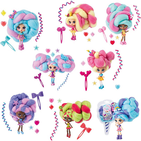 Spin Master Сахарная милашка Spin Master Candylocks, 8 см вертолёт на радиоуправлении spin master air hogs пластик от 8 лет разноцветный 778988225387