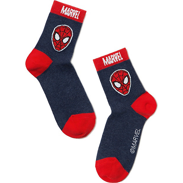 

Носки Conte-kids Marvel Человек-Паук, Темно-синий