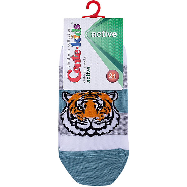

Укороченные носки Conte-kids Active, Бирюзовый