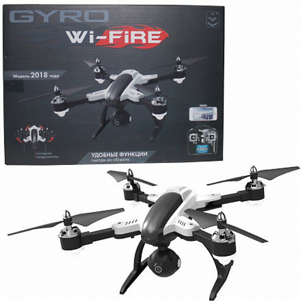 

Квадрокоптер 1Toy Gyro-Wi-Fire, Разноцветный, Квадрокоптер 1Toy Gyro-Wi-Fire