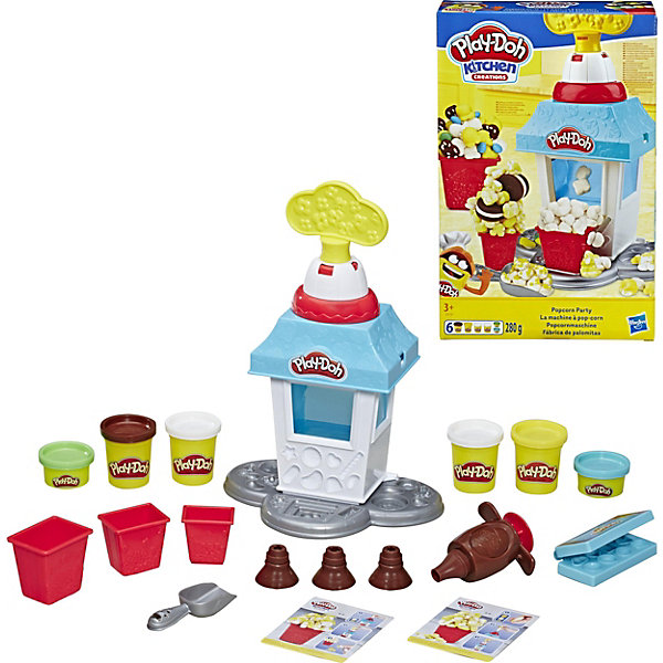 Игровой набор Play-Doh Kitchen Creations Попкорн-Вечеринка Hasbro 11563910