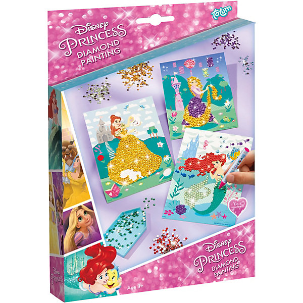 Набор для творчества Disney princess Diamond painting TOTUM 11570563