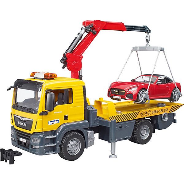 

Игровой набор Bruder Самосвал Mercedes-Benz с мини-погрузчиком, 1:16, Mehrfarbig, Игровой набор Bruder Самосвал Mercedes-Benz с мини-погрузчиком, 1:16