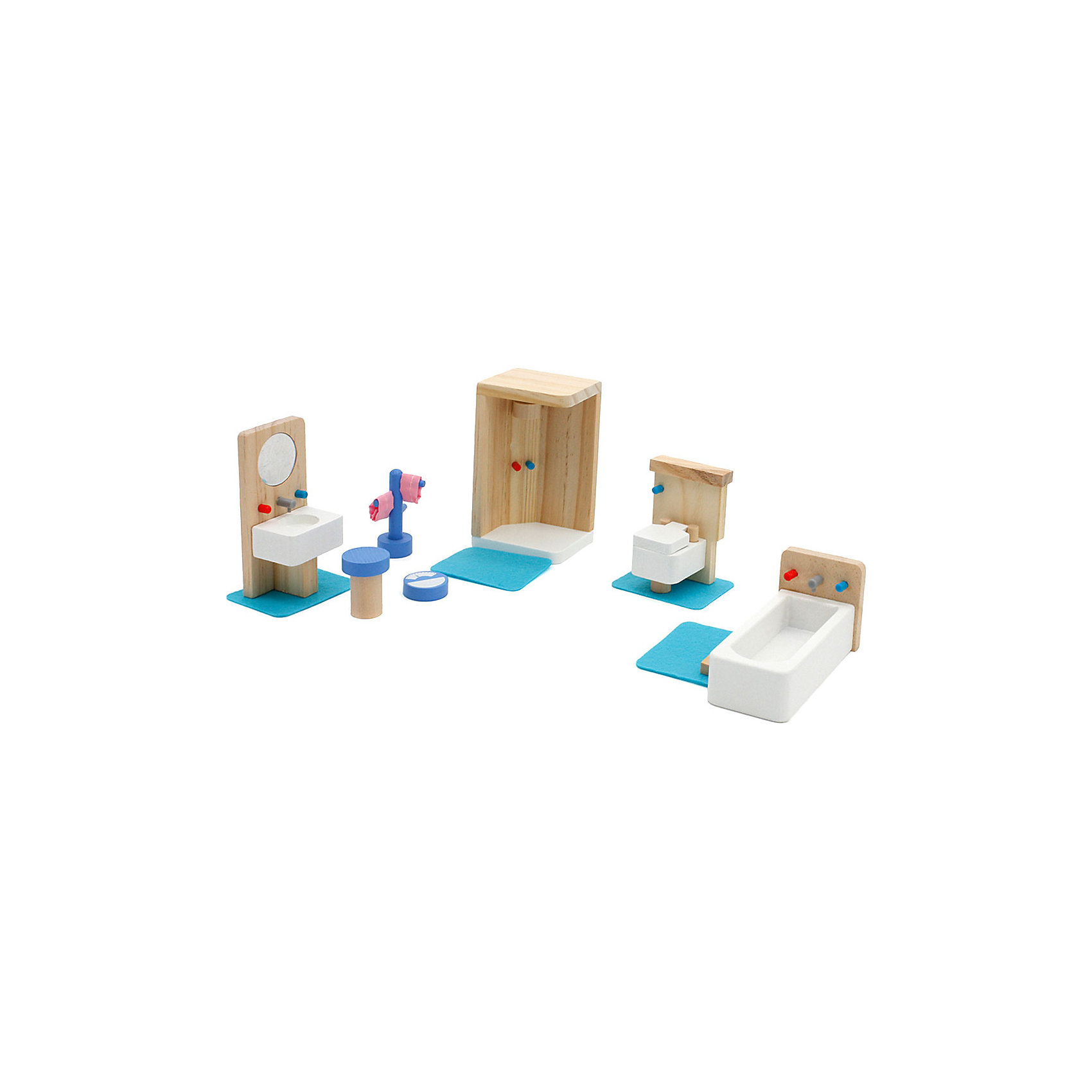 Набор кукольной мебели Ванная комната Lanaland 11578834