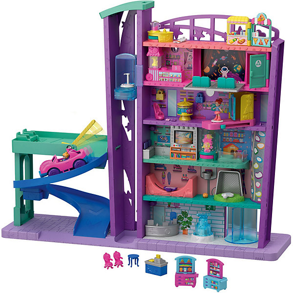 Игровой набор Polly Pocket "Полливиль" Мегамолл Mattel 11618036