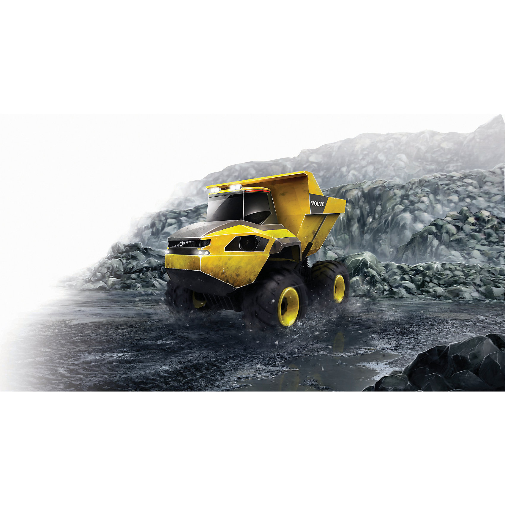 Радиоуправляемый самосвал Volvo Rock Hauler, 1:16 MAISTO 11626365