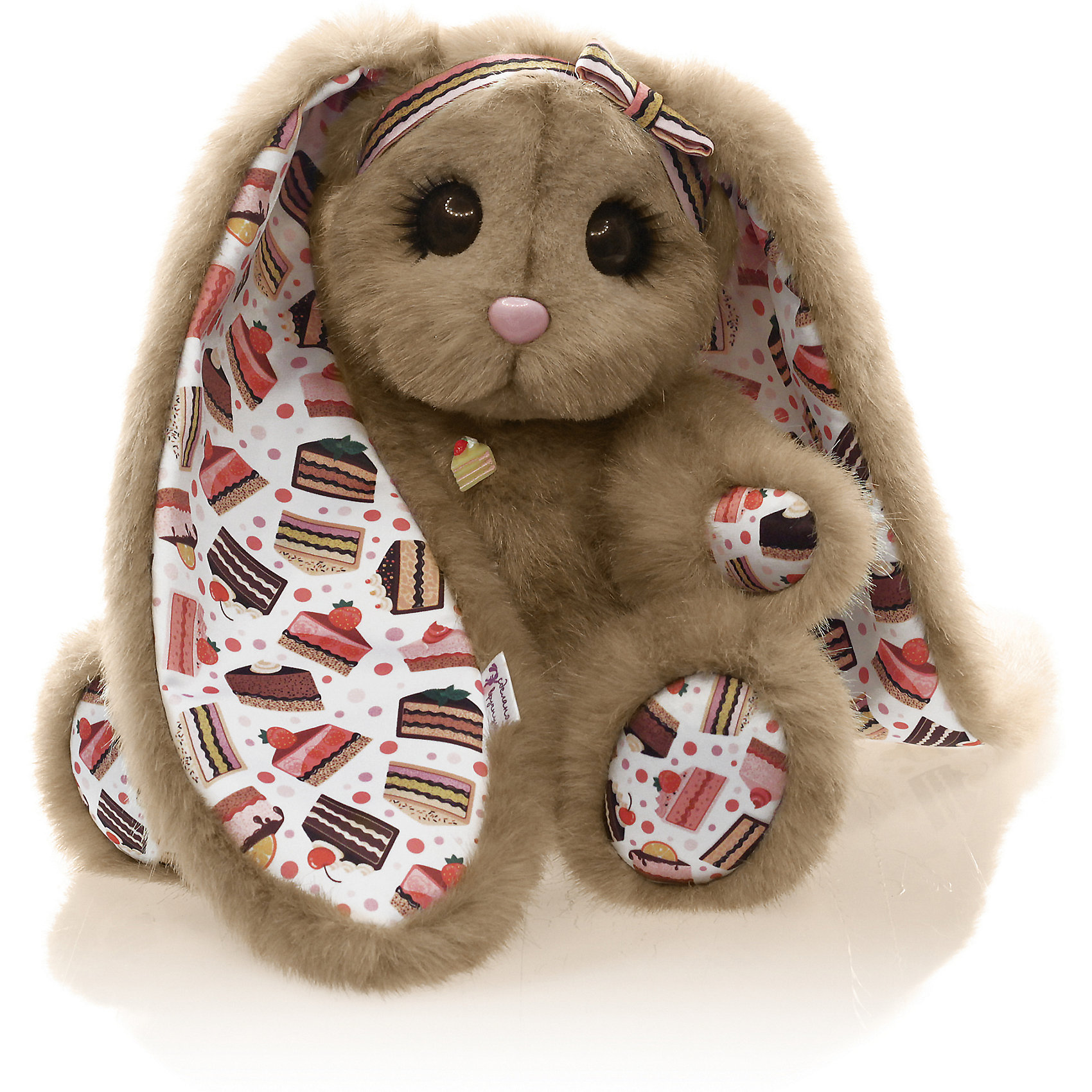 

Зайка Piglette Мика, 35 см, Коричневый