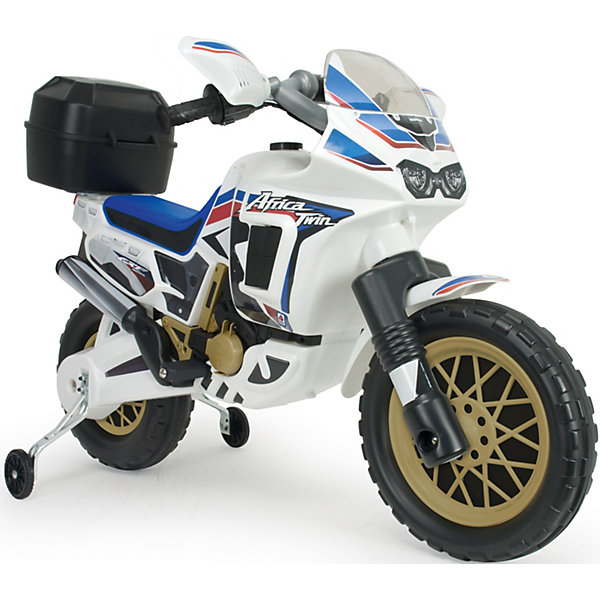 

Мотобайк Injusa Honda Africa Twin, 6V, белый, Мотобайк Injusa Honda Africa Twin, 6V,