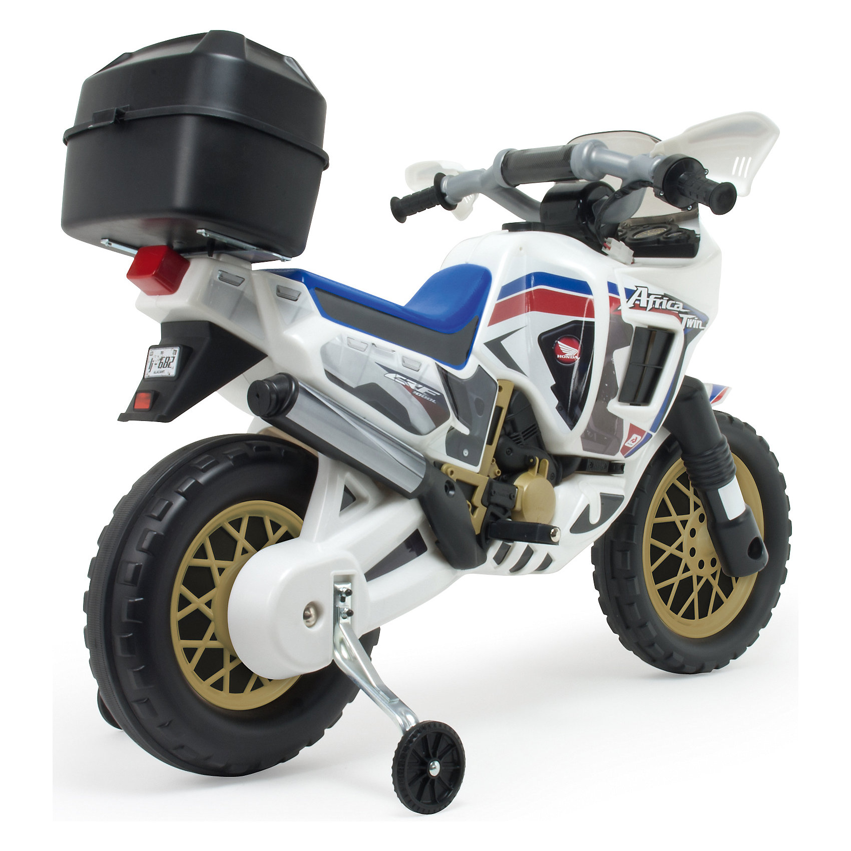 Injusa Moto Africa Twin аккумуляторный мотоцикл 6v