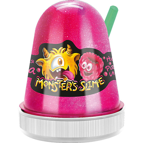 Слайм Monster Slime Ароматная Малина, 130 гр KiKi 11675217