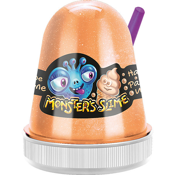 

Слайм Monster Slime Мороженое крем-брюле, 130 гр, Бежевый