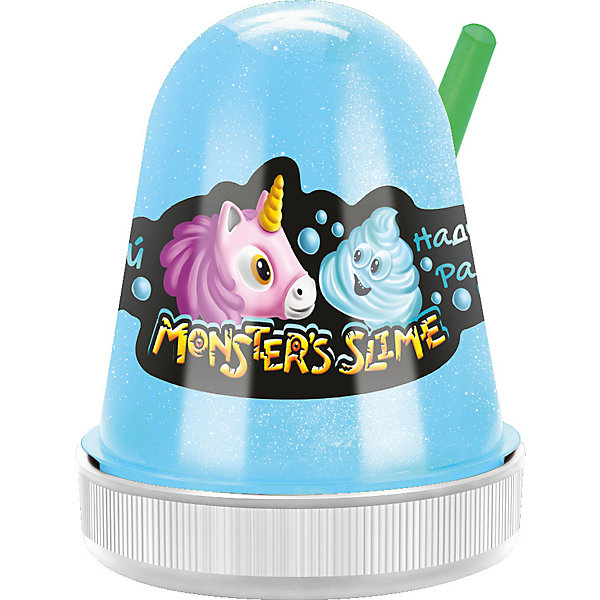 

Слайм Monster Slime Нежный Зефир голубой, 130 гр, Слайм Monster Slime Нежный Зефир , 130 гр