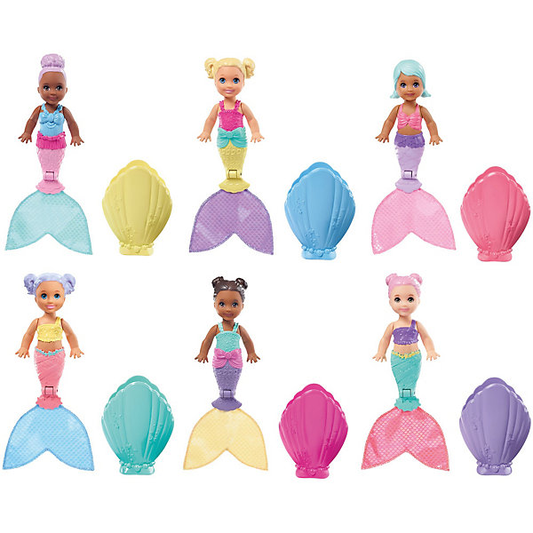 Мини-кукла Barbie Dreamtopia Русалочка-загадка Mattel 11689218