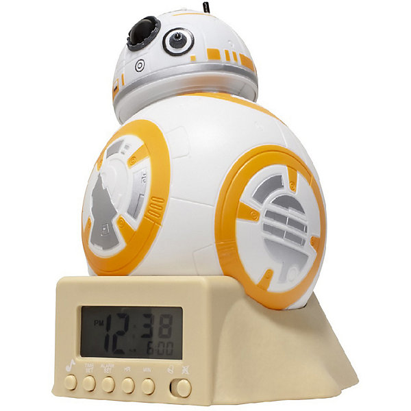 

Будильник Kids Time BulbBotz Star Wars BB-8 минифигура, Белый