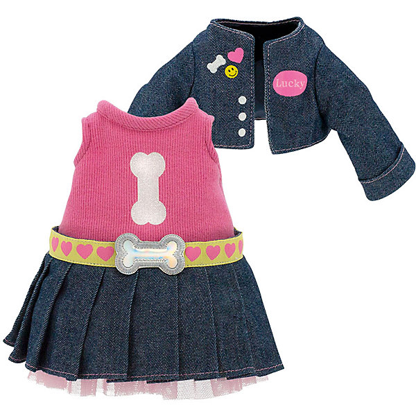 

Набор одежды Orange Lucky Doggy: Джинсовая фантазия, 25 см, Pink/blau