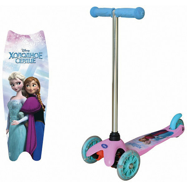 

Трехколесный самокат 1Toy "Винни-Пух", Разноцветный